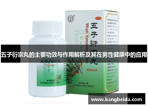 五子衍宗丸的主要功效与作用解析及其在男性健康中的应用
